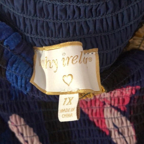 Woman’s Katy Ireland colorful stretchy spring abstract all over print maxi dress - Picture 9 of 17